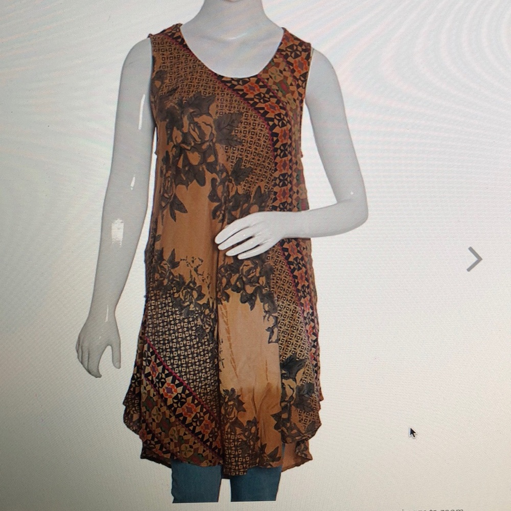 TIE DYE SHADOW ART DRESS